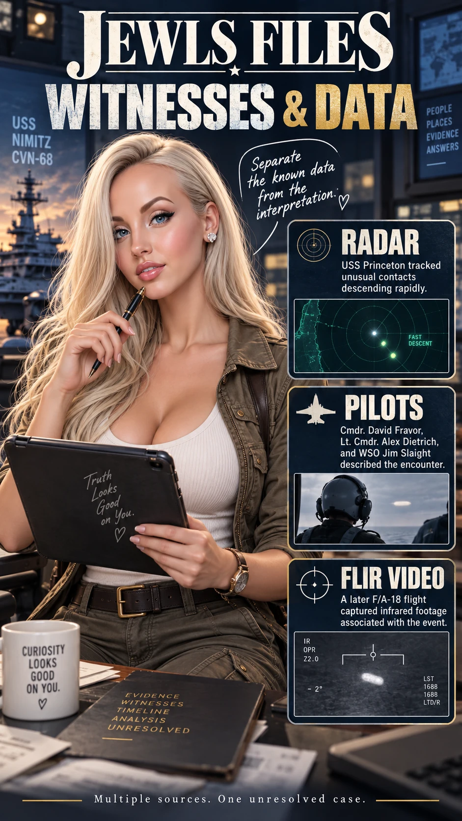 Jewls examines witnesses and data from the Nimitz encounter
